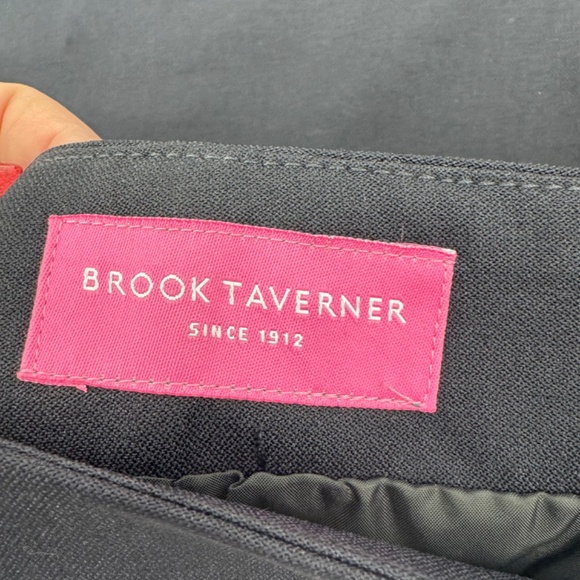 Brook Taverner Skirt Women 8R NEW Blue Pencil Straight Office Career Pluto - Picture 6 of 12